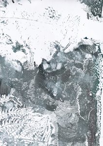 Inverno melancólico - Abstrato de Maira Ribena