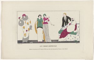 Journal des Dames et des Modes, 1 de Janeiro de 1913: A Difícil Escolha de Maire