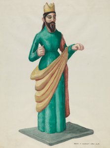 Arcanjo Bulto, c. 1937. de Majel G. Claflin