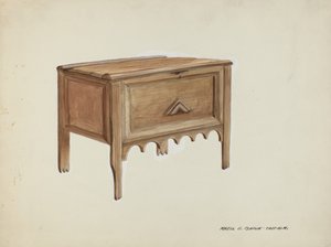 Peito, c. 1937. de Majel G. Claflin