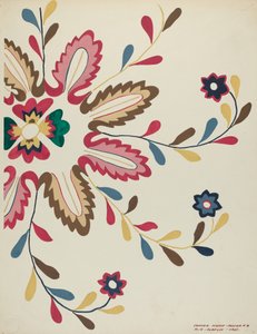 colcha de pratos de Majel G. Claflin