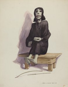 Figura do Muerto da Morte, c. 1937. de Majel G. Claflin