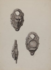 Fechadura de Ferro, c. 1937. de Majel G. Claflin