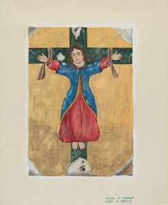 Pintura de Santa Liberata, c. 1939. de Majel G. Claflin