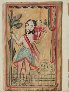 Retablo - São Cristóvão, 19351942. de Majel G. Claflin