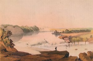 Cataratas do Rio Salado, 1857-1859.