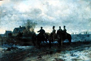 Patrulha Polaca de Maksymilian Gierymski
