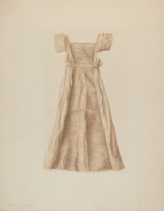 Vestido de bebê, c. 1939. de Manuel G. Runyan