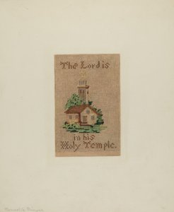 Bookmark, c. 1939. de Manuel G. Runyan