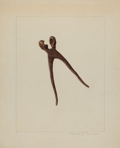 Bullet Mold, c. 1938. de Manuel G. Runyan