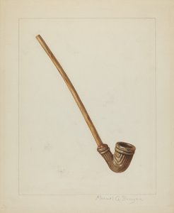 Cachimbo, c. 1938. de Manuel G. Runyan