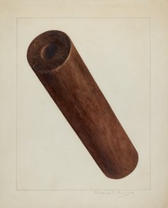 Prensa de Impressão Rolo, c. 1938. de Manuel G. Runyan