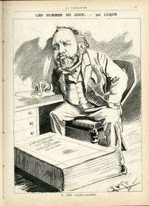 Ilustração de Manuel Luque (1854-1919) em La Caricature (1880) de Manuel Luque