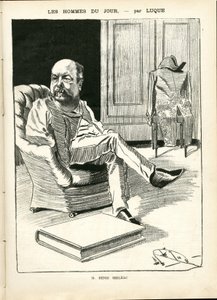 Ilustração de Manuel Luque (1854-1919) em La Caricature (1880) de Manuel Luque