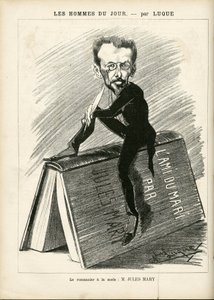 Ilustração de Manuel Luque (1854-1919) em La Caricature (1880) de Manuel Luque