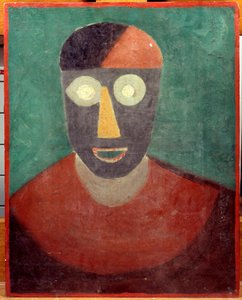 Retrato de Pablo Picasso (1881-1973) Pintura de Manuel Ortiz De Zarate (1886-1946) 1925 Dim. 0,41x0,32 m Paris, Musée Picasso de Manuel Ortiz de Zárate