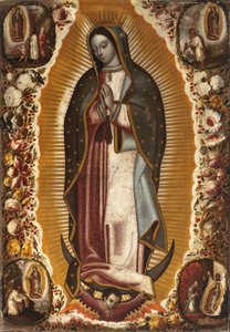 Virgem de Guadalupe (Virgen de Guadalupe) de Manuel de Arellano