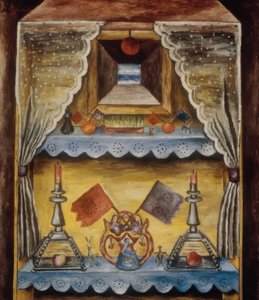 Armário de parede (sexta-feira na loja de brinquedos) de María Izquierdo