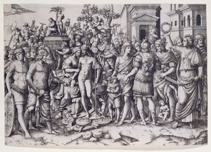Um triunfo (gravura) de Marcantonio Raimondi