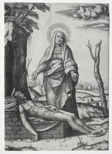 O Pieta. de Marcantonio Raimondi