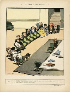 Ilustração de Marcel Capy (1865-1941) em Le Rire