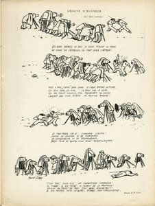 Ilustração de Marcel Capy (1865-1941) em Le Rire, 02/03/12 - Lavandaria de Honra - Desporto, Fotografia, Fotografia, Esgrima