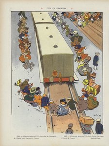 Quanto mais as coisas mudam . Ilustração para Le Rire