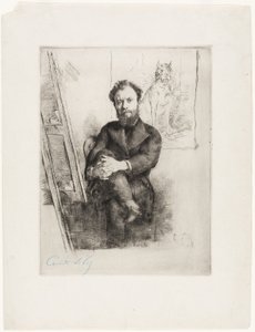 Retrato do Visconde Ludovic Napoleon Lepic de Marcellin Gilbert Desboutin