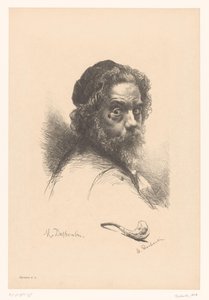 Auto-retrato de Marcellin Gilbert Desboutin