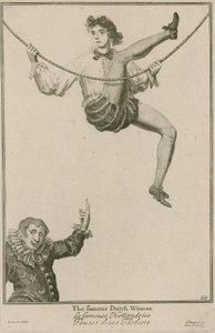 Bartholomew Fair, Londres: A famosa mulher holandesa, 1687