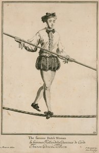 Bartholomew Fair, Londres: A famosa mulher holandesa em 1687