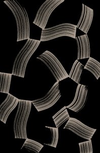 Pequena dança, 2014 (tinta sobre papel) de Marco Campedelli