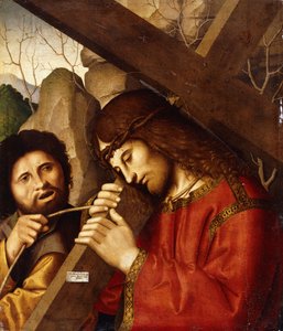 Cristo carregando a cruz,