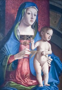 Virgem com criança de Marco Palmezzano