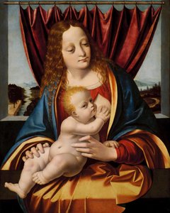 Madonna e criança de Marco d Oggiono