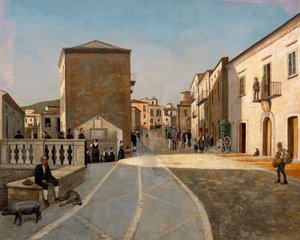 Vista de Casacalenda (óleo sobre tela)