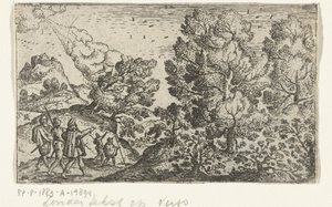 Viaje com cuidado Lições de vida da natureza (título da série) de Marcus Gheeraerts (I) (attributed to)