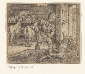 Fábula do veado no estábulo dos bois de Marcus Gheeraerts (I)
