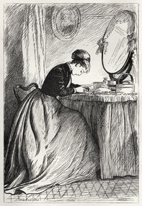 O romance de Anthony Trollope, &39;Ele sabia que estava certo&39; de Marcus Stone