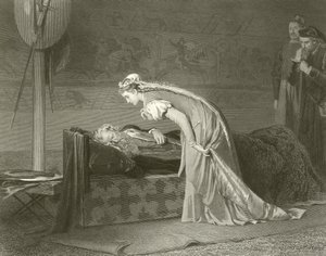 Lear e Cordelia de Marcus Stone