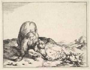 de The Set of The Bears, ca. 1664. de Marcus de Bye