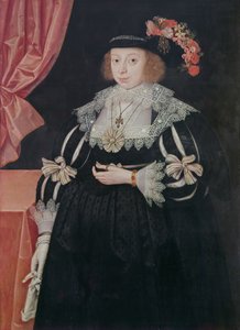 Anne Hale, Sra. Hoskins (c.1609-51), 1629 (painel)