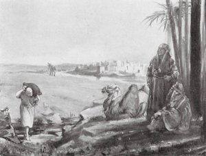 A cidade de Susa (litografia) de Margaret (after) Dovaston
