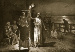 "Strike, but hear me", ilustração da "História das Nações de Hutchinson