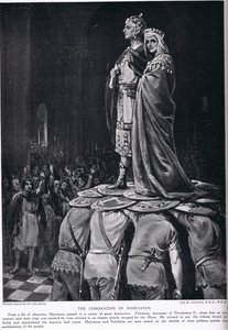 A coroação de Marciano de Margaret Dovaston