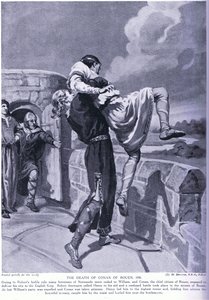 A morte de Conan de Rouen AD1090 de Margaret Dovaston