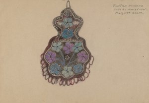 Bolsa de contas de Margaret Knapp