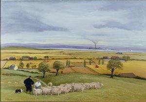 Criador de ovelhas, Ilha de Sheppey de Margaret Loxton