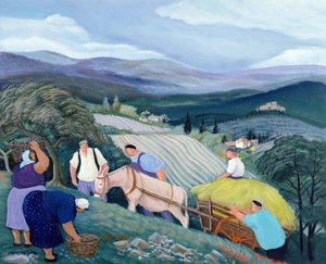 O carrinho de feno de Margaret Loxton
