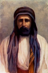 Mohammed Abdullah, Xeque de Palmira (litografia a cores)